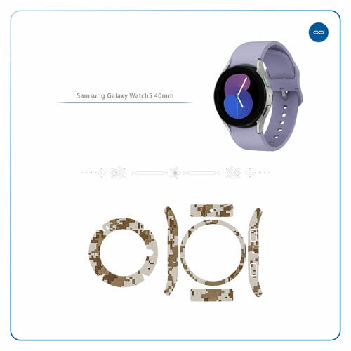 Samsung_Watch5 40mm_Army_Desert_Pixel_2